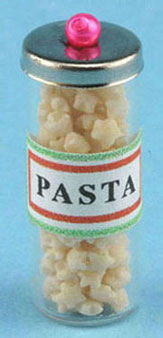Dollhouse Miniature Jar Of Pasta